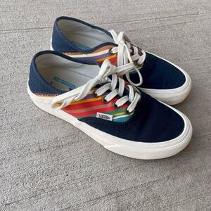 Vans Multicolor Stripe Canvas Shoes